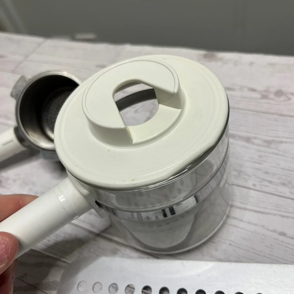 Krups Espresso Mini Replacement‎ Parts Carafe Portafilter Basket Cap White